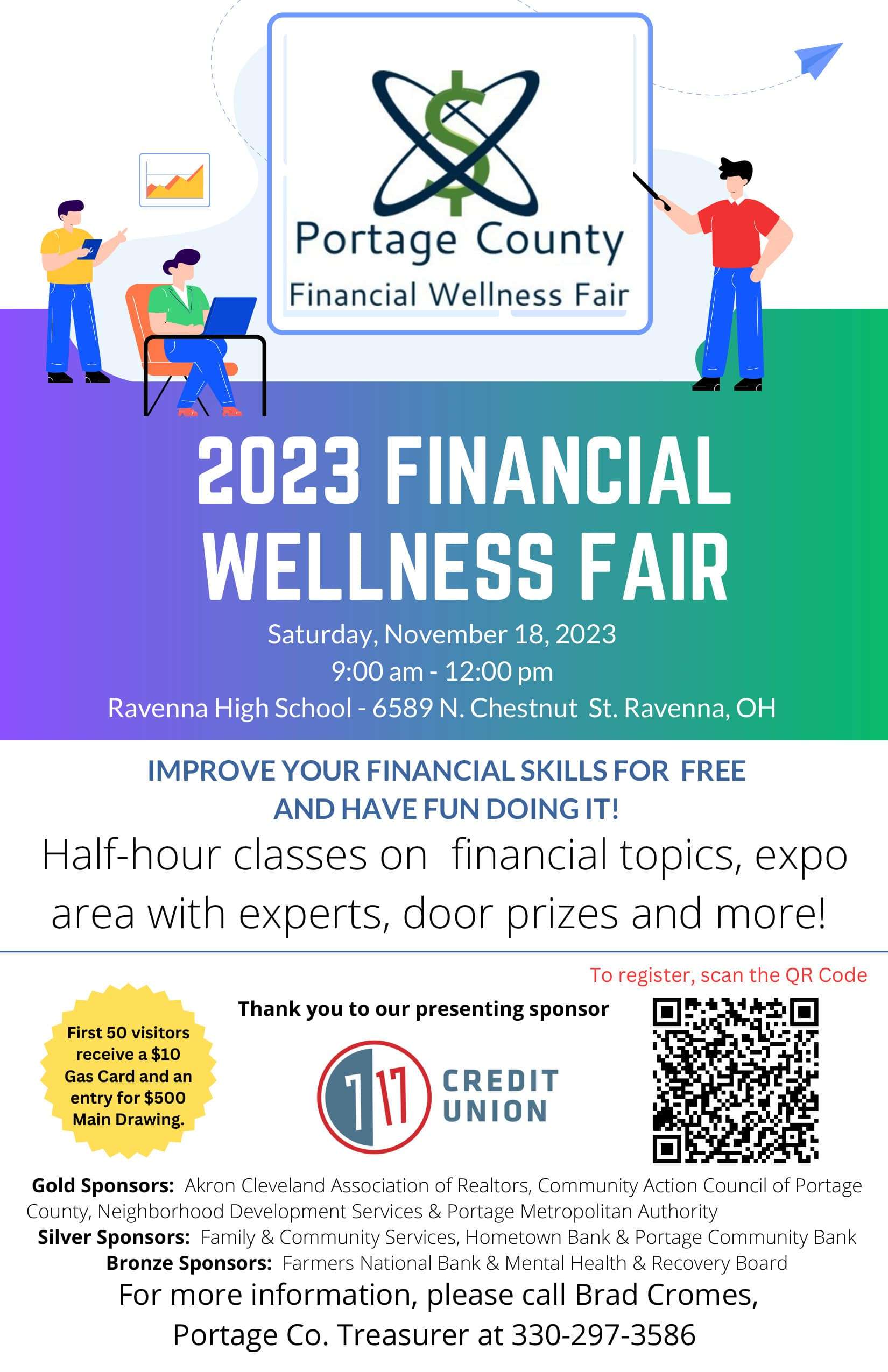 2023 Financial Wellness Fair Poster